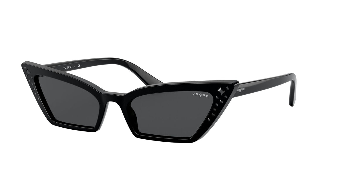 Vogue VO 5282BM Black / Dark Grey 54 / Plastic / Plastic