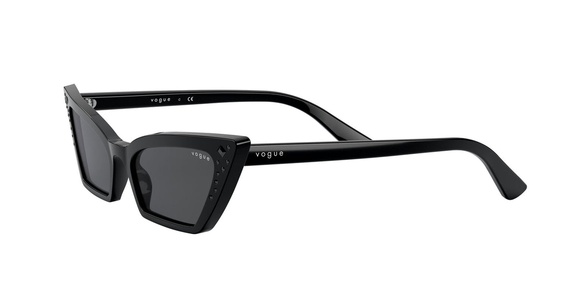 Vogue VO 5282BM Black / Dark Grey 54 / Plastic / Plastic