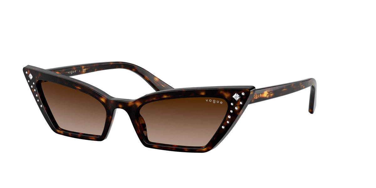 Vogue VO 5282BM Dark Havana / Brown Gradient 54 / Plastic / Plastic