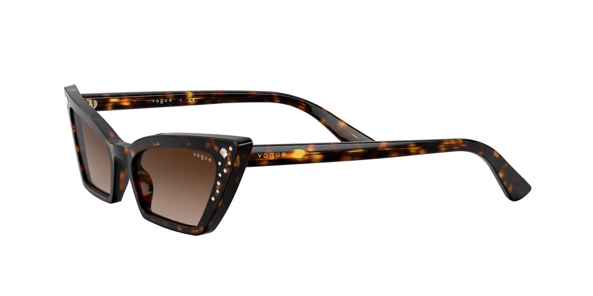 Vogue VO 5282BM Dark Havana / Brown Gradient 54 / Plastic / Plastic