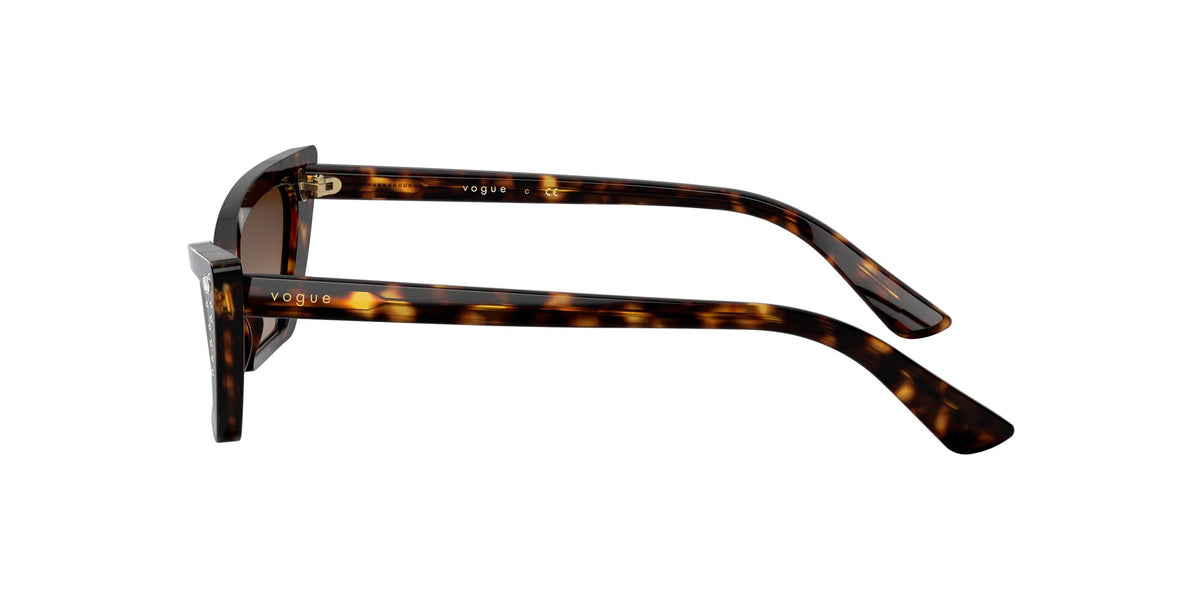 Vogue VO 5282BM Dark Havana / Brown Gradient 54 / Plastic / Plastic