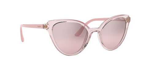 Vogue VO 5294S Top Transparent Pink/Pink / Brown Mirror Silver Gradient 55 / Plastic / Plastic
