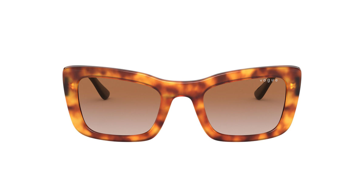 Vogue VO 5311SF Yellow Havana / Brown Gradient 52 / Plastic / Plastic