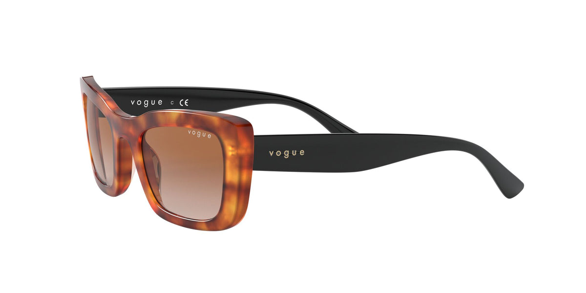 Vogue VO 5311SF Yellow Havana / Brown Gradient 52 / Plastic / Plastic