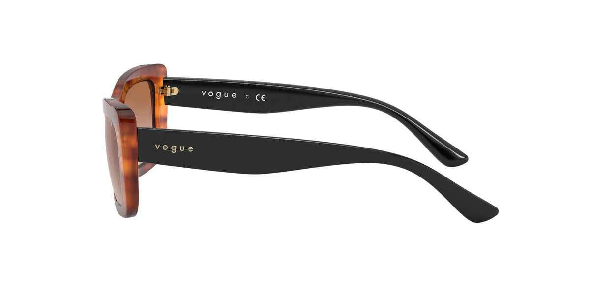 Vogue VO 5311SF Yellow Havana / Brown Gradient 52 / Plastic / Plastic