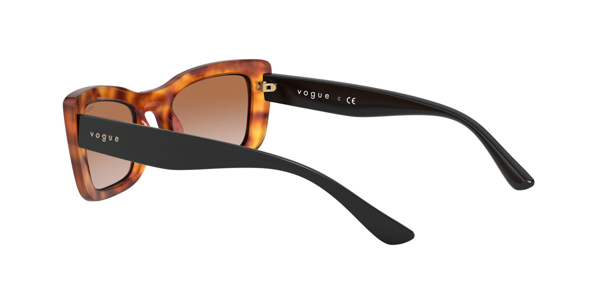 Vogue VO 5311SF Yellow Havana / Brown Gradient 52 / Plastic / Plastic