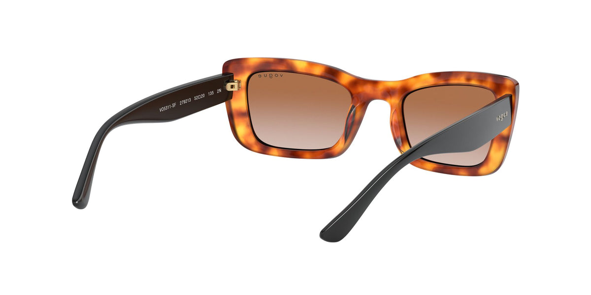 Vogue VO 5311SF Yellow Havana / Brown Gradient 52 / Plastic / Plastic
