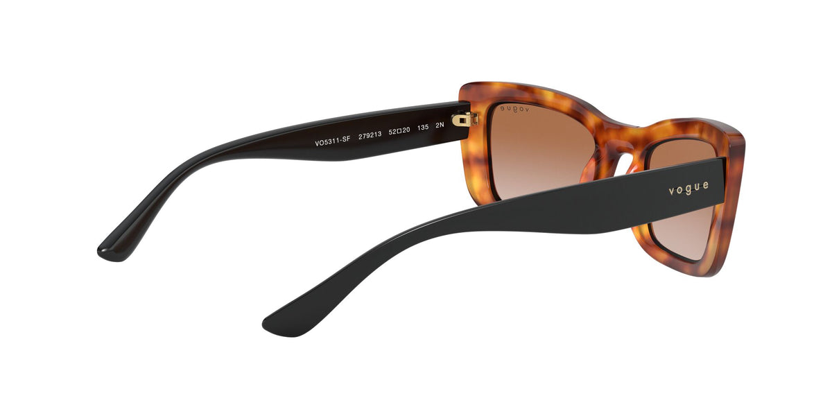 Vogue VO 5311SF Yellow Havana / Brown Gradient 52 / Plastic / Plastic