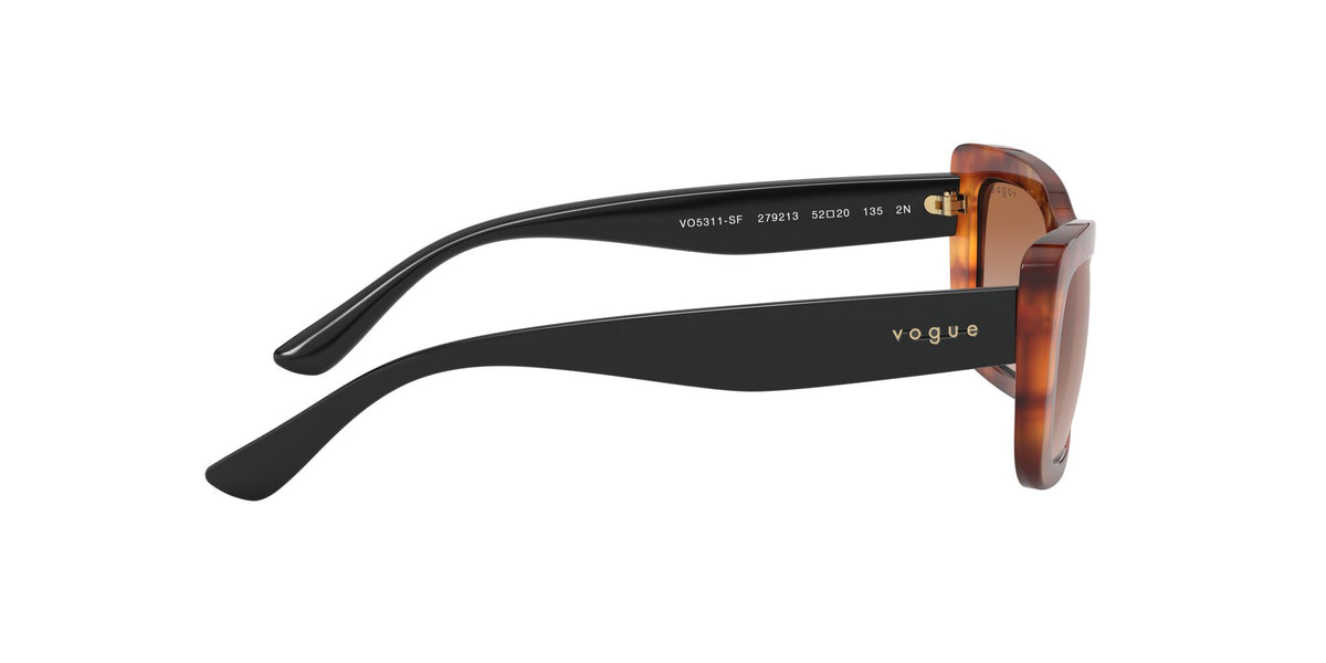 Vogue VO 5311SF Yellow Havana / Brown Gradient 52 / Plastic / Plastic
