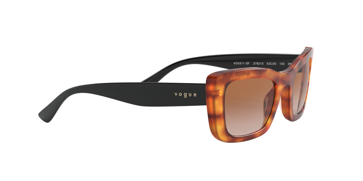 Vogue VO 5311SF Yellow Havana / Brown Gradient 52 / Plastic / Plastic