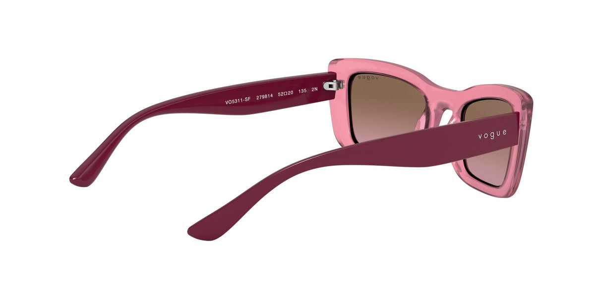 Vogue VO 5311SF Transparent Cherry / Pink Gradient Brown 52 / Plastic / Plastic