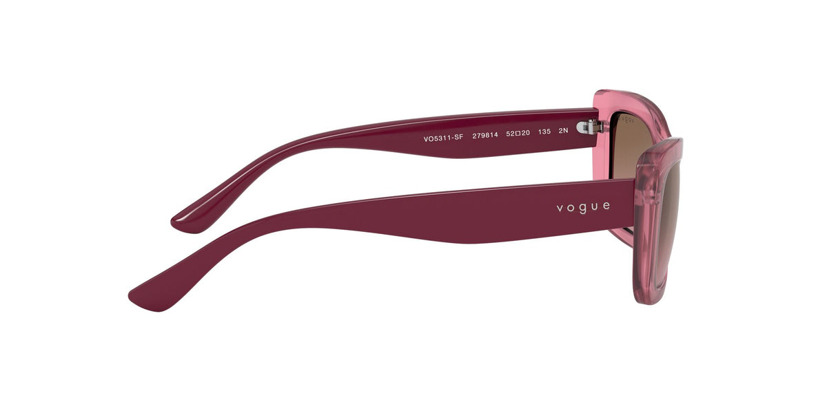 Vogue VO 5311SF Transparent Cherry / Pink Gradient Brown 52 / Plastic / Plastic