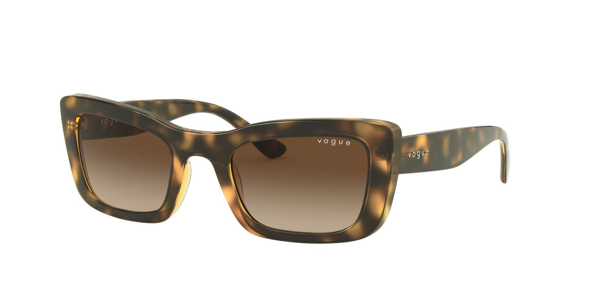 Vogue VO 5311SF Dark Havana / Brown Gradient Dark Brown 52 / Plastic / Plastic