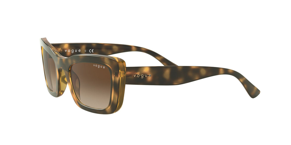 Vogue VO 5311SF Dark Havana / Brown Gradient Dark Brown 52 / Plastic / Plastic