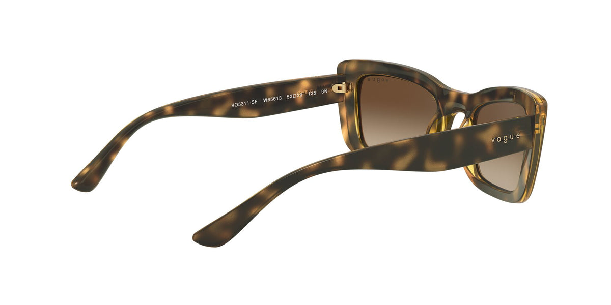 Vogue VO 5311SF Dark Havana / Brown Gradient Dark Brown 52 / Plastic / Plastic