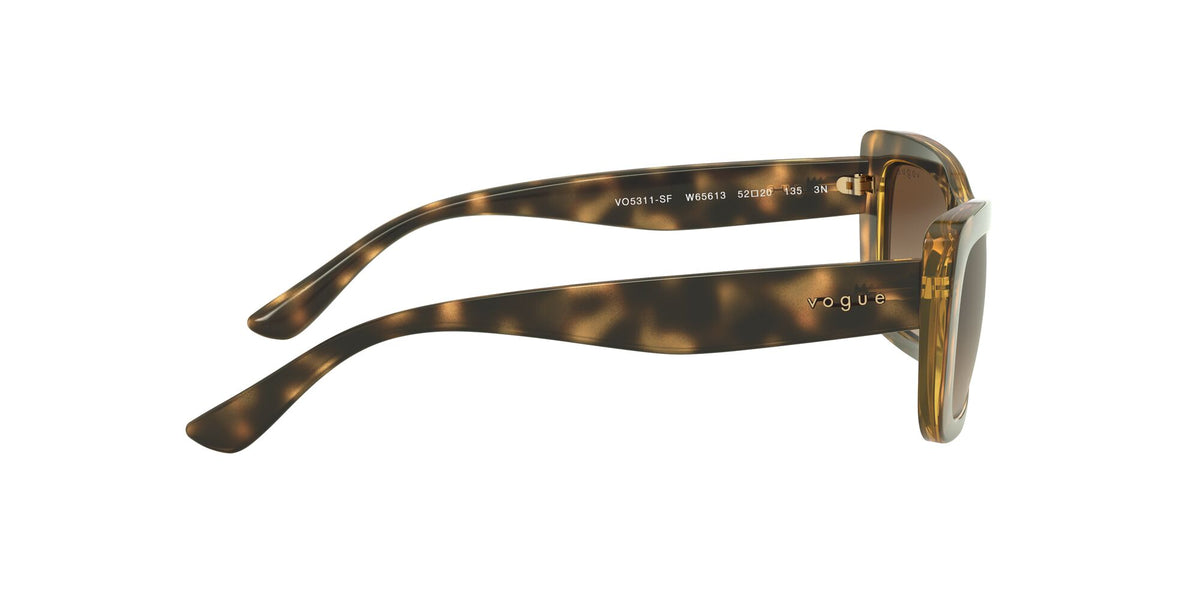 Vogue VO 5311SF Dark Havana / Brown Gradient Dark Brown 52 / Plastic / Plastic