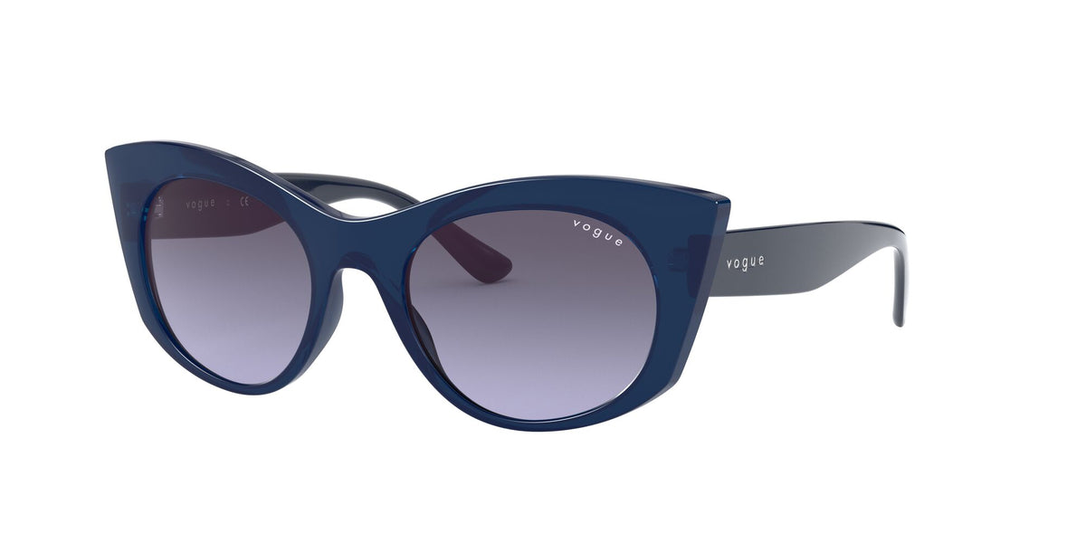 Vogue VO 5312S Transparent Blue / Violet Gradient Dark Grey 50 / Plastic
