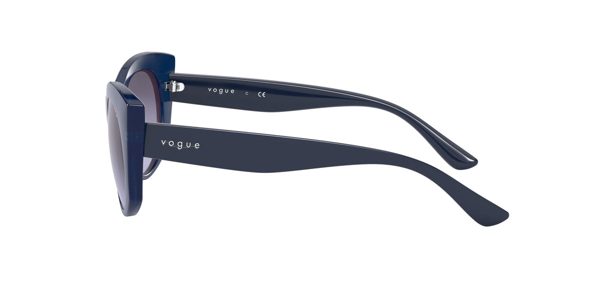Vogue VO 5312S Transparent Blue / Violet Gradient Dark Grey 50 / Plastic