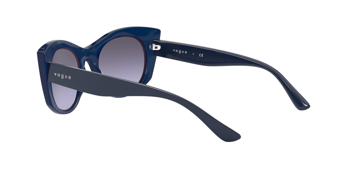 Vogue VO 5312S Transparent Blue / Violet Gradient Dark Grey 50 / Plastic