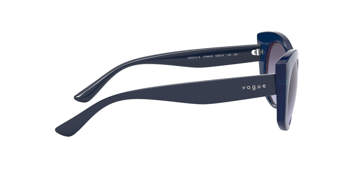 Vogue VO 5312S Transparent Blue / Violet Gradient Dark Grey 50 / Plastic