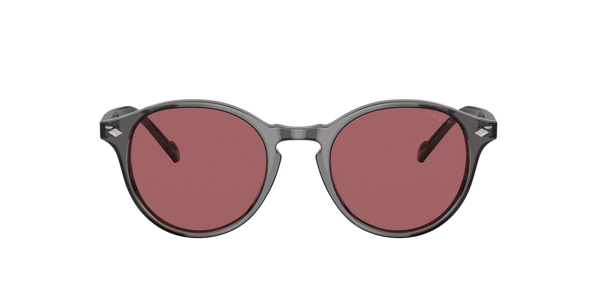 VO 5327S Vogue  Transparent Grey / Dark Violet 48 48 / Polyamide / Acetate / Acetate