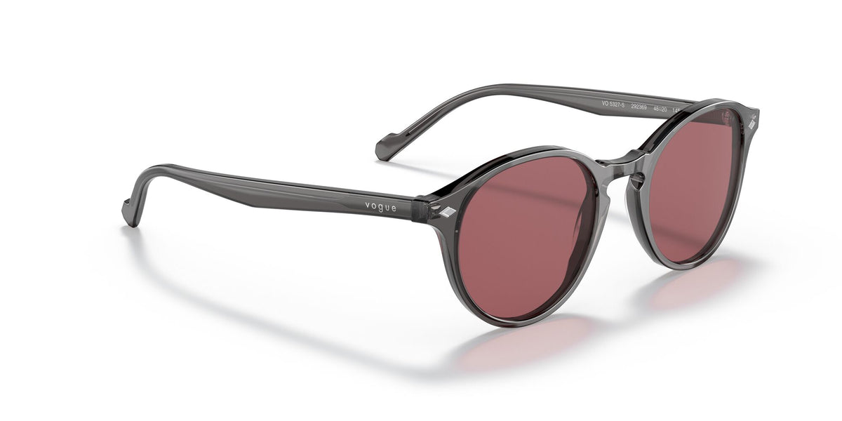 VO 5327S Vogue  Transparent Grey / Dark Violet 48 48 / Polyamide / Acetate / Acetate