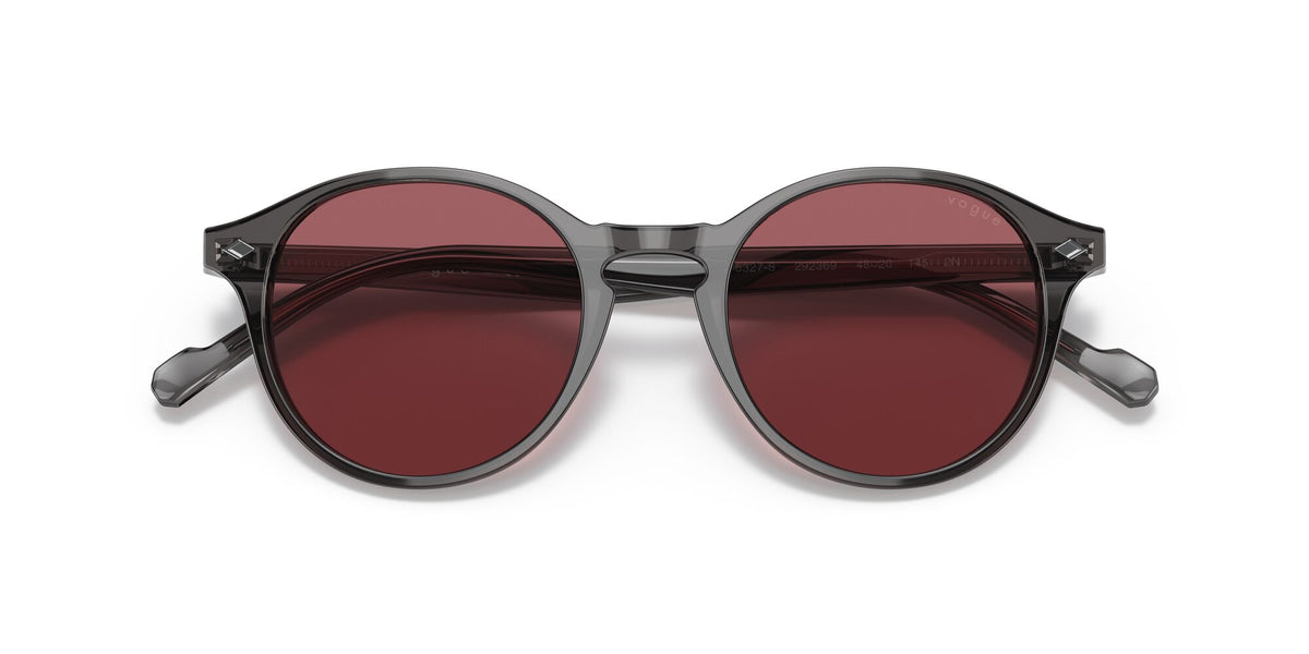 VO 5327S Vogue  Transparent Grey / Dark Violet 48 48 / Polyamide / Acetate / Acetate