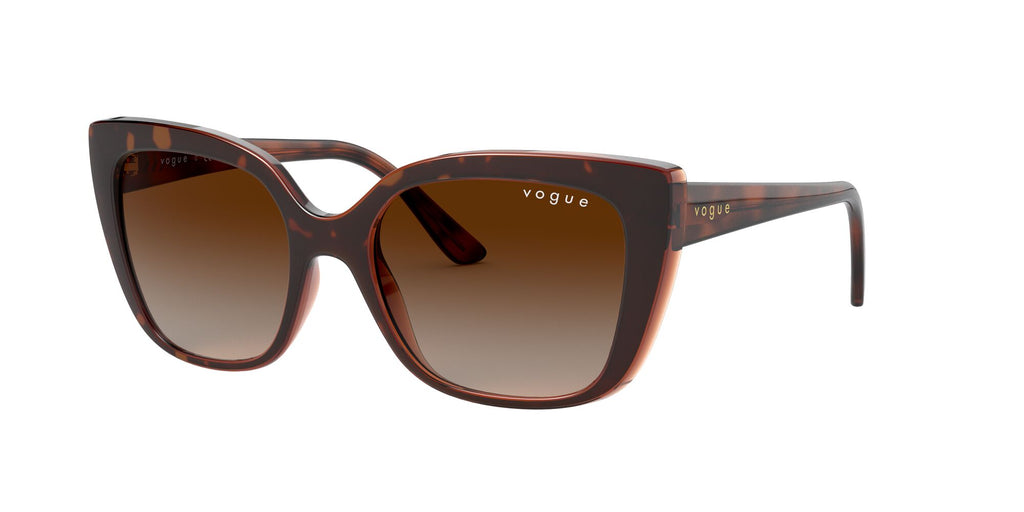 Vogue 0VO5337S 238613 53 Dark Havana/ Brown Gradient 53 / Plastic / Plastic