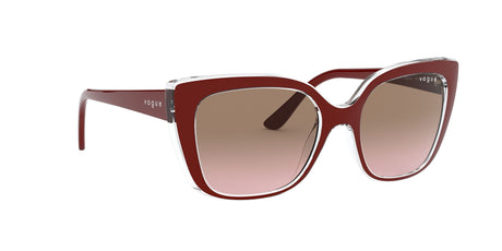 Vogue VO 5337SF Top Bordeaux/Transparent / Violet Gradient Brown 54 / Plastic