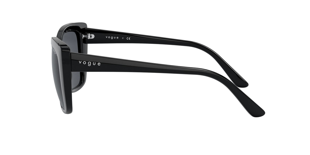 Vogue VO 5337SF Black / Dark Grey 54 / Plastic