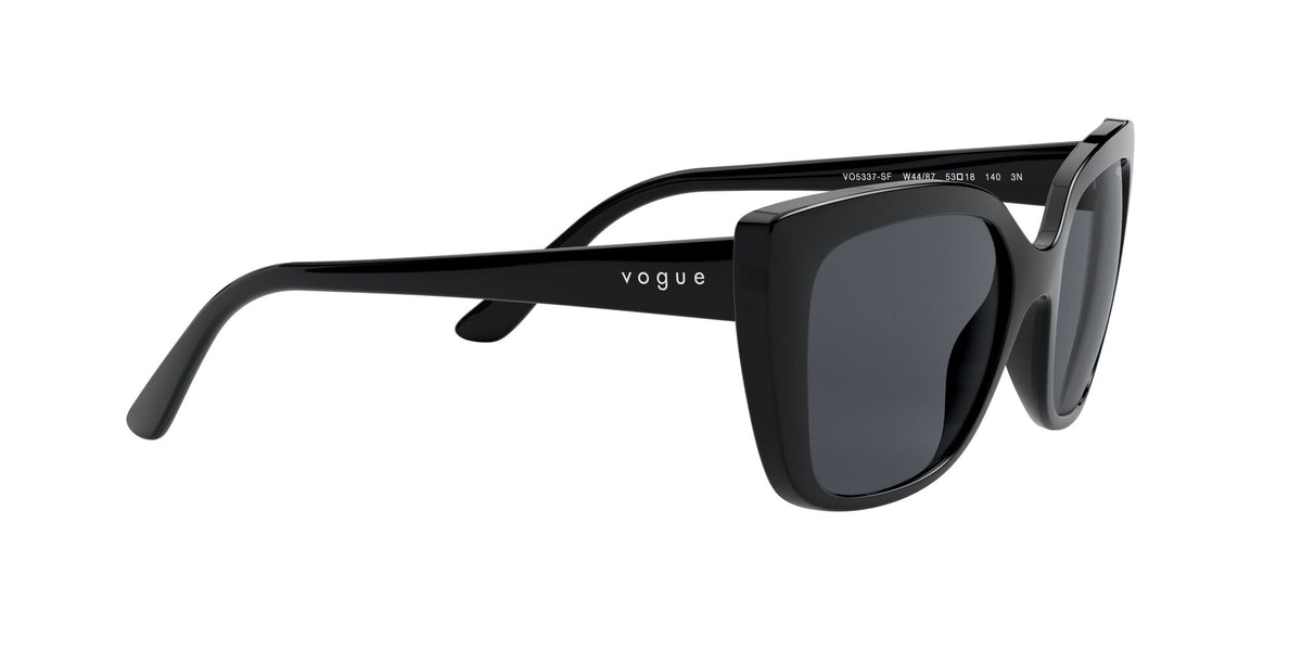Vogue VO 5337SF Black / Dark Grey 54 / Plastic