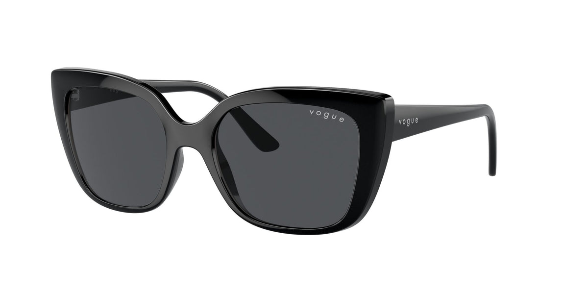 Vogue 0VO5337S W44/87 53 Black/ Grey 53 / Plastic / Plastic