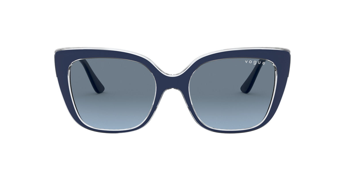 Vogue VO 5337S Top Blue/Serigraphy / Light Blue Gradient Grey 53 / Plastic / Plastic
