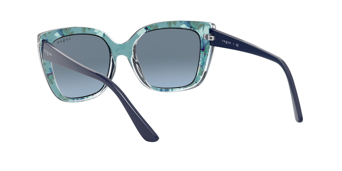 Vogue VO 5337S Top Blue/Serigraphy / Light Blue Gradient Grey 53 / Plastic / Plastic