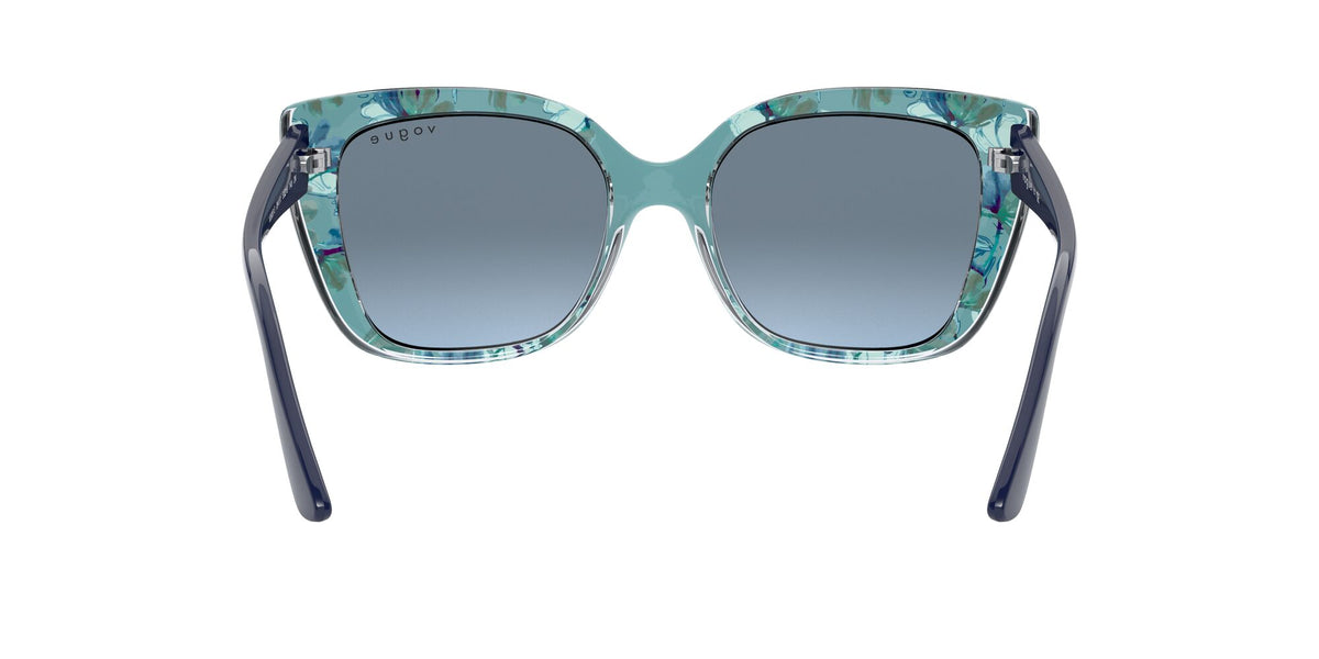 Vogue VO 5337S Top Blue/Serigraphy / Light Blue Gradient Grey 53 / Plastic / Plastic