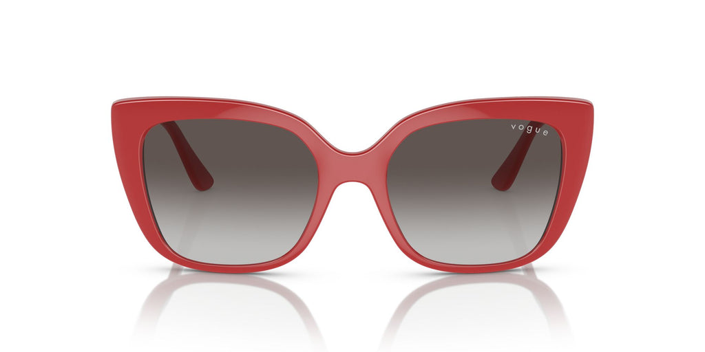 Vogue 0VO5337S 30808G 53 Full Red/ Grey Gradient Black 53 / Polycarbonate / Injected / Molded