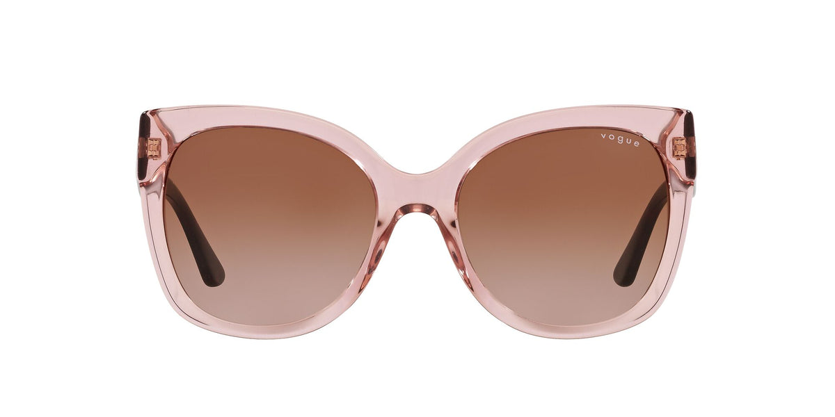 Vogue 0VO5338S 282813 54 Pink Transparent/ Brown Gradient 54 / Plastic / Plastic