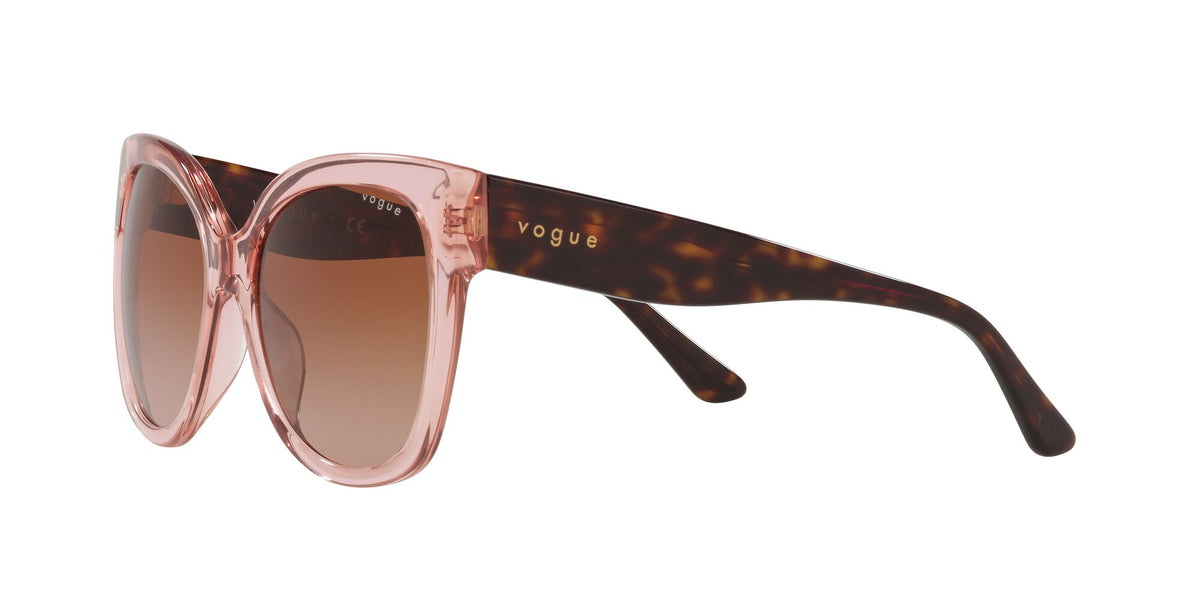 Vogue 0VO5338S 282813 54 Pink Transparent/ Brown Gradient 54 / Plastic / Plastic