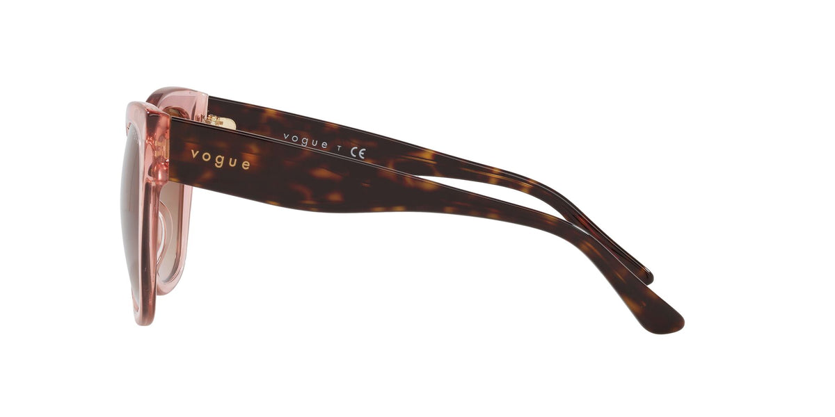 Vogue 0VO5338S 282813 54 Pink Transparent/ Brown Gradient 54 / Plastic / Plastic