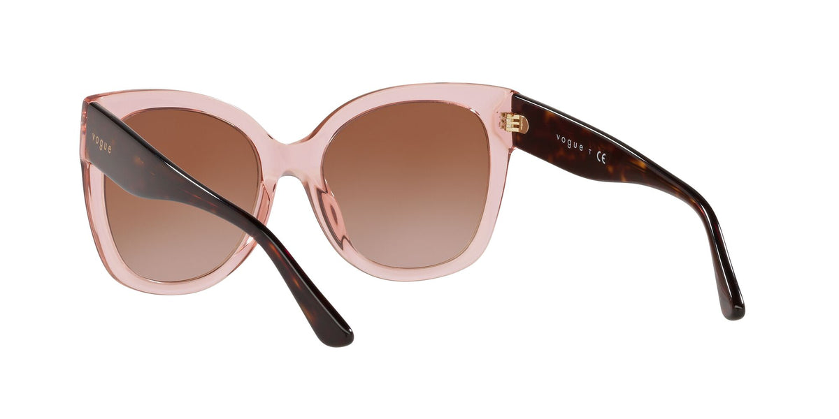 Vogue 0VO5338S 282813 54 Pink Transparent/ Brown Gradient 54 / Plastic / Plastic