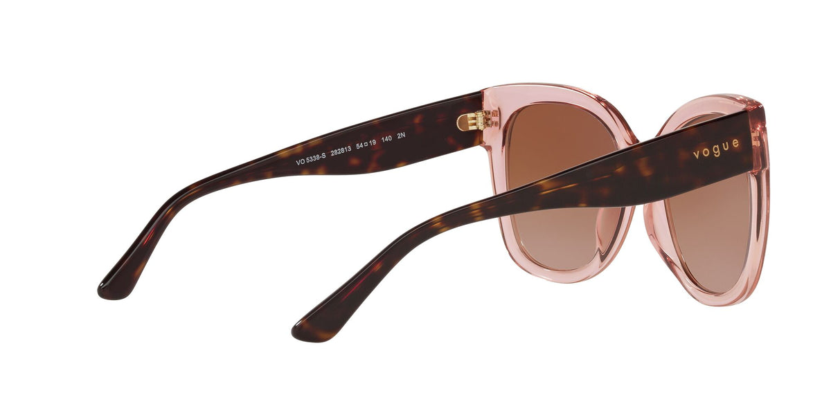Vogue 0VO5338S 282813 54 Pink Transparent/ Brown Gradient 54 / Plastic / Plastic