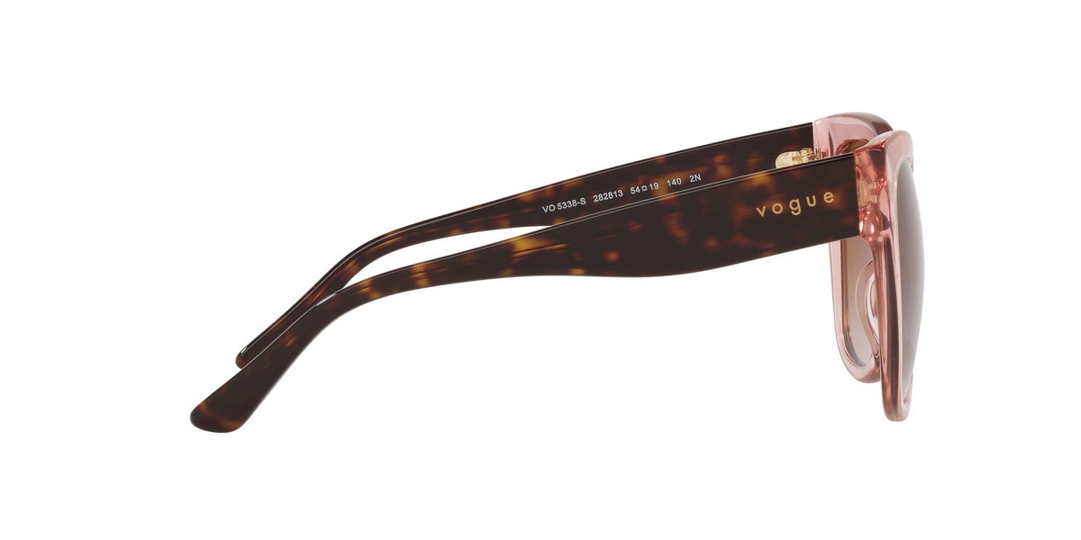 Vogue 0VO5338S 282813 54 Pink Transparent/ Brown Gradient 54 / Plastic / Plastic