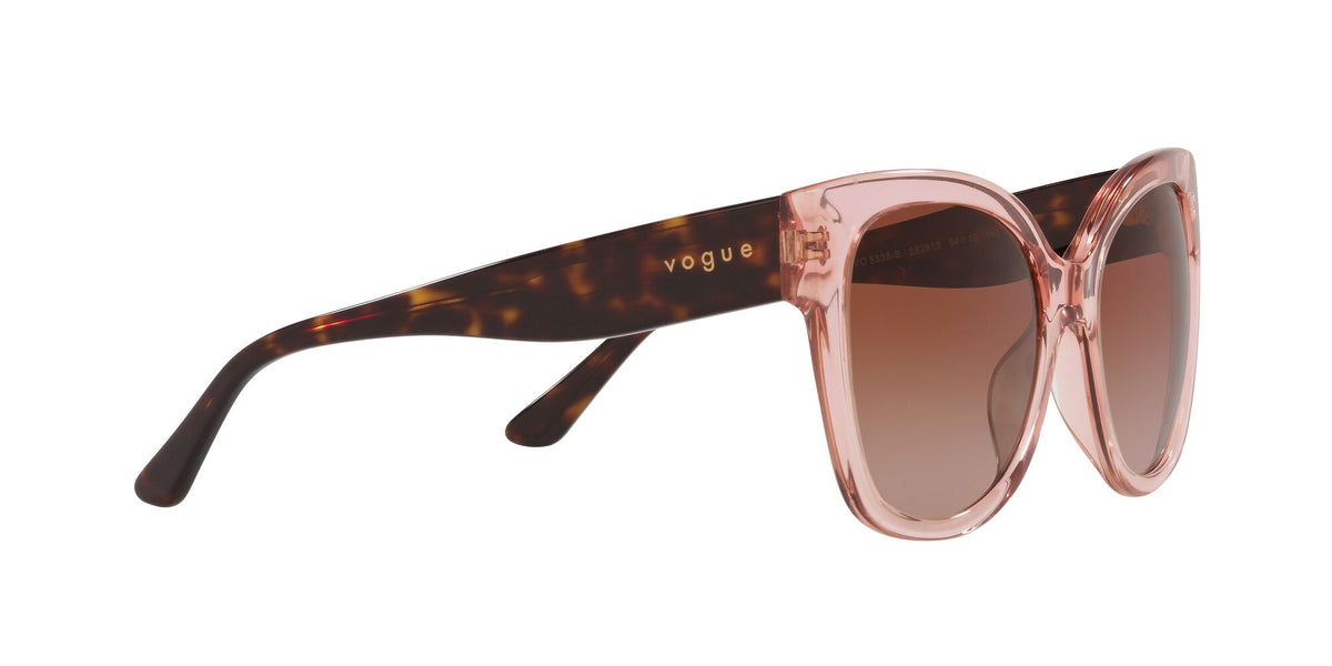 Vogue 0VO5338S 282813 54 Pink Transparent/ Brown Gradient 54 / Plastic / Plastic