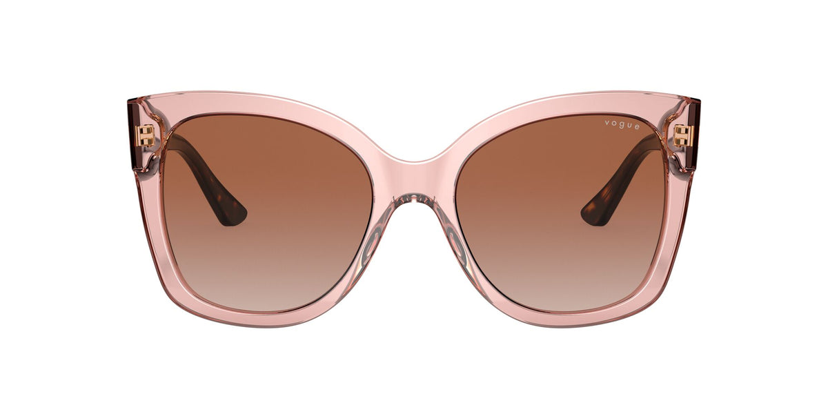 Vogue 0VO5338S 282813 54 Pink Transparent/ Brown Gradient 54 / Plastic / Plastic