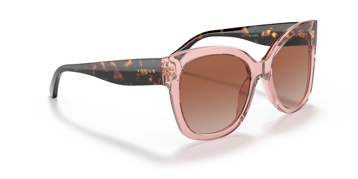 Vogue 0VO5338S 282813 54 Pink Transparent/ Brown Gradient 54 / Plastic / Plastic