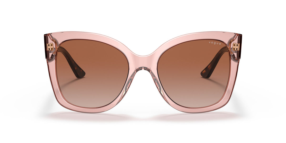 Vogue 0VO5338S 282813 54 Pink Transparent/ Brown Gradient 54 / Plastic / Plastic