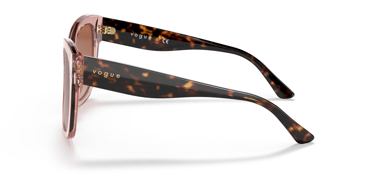 Vogue 0VO5338S 282813 54 Pink Transparent/ Brown Gradient 54 / Plastic / Plastic