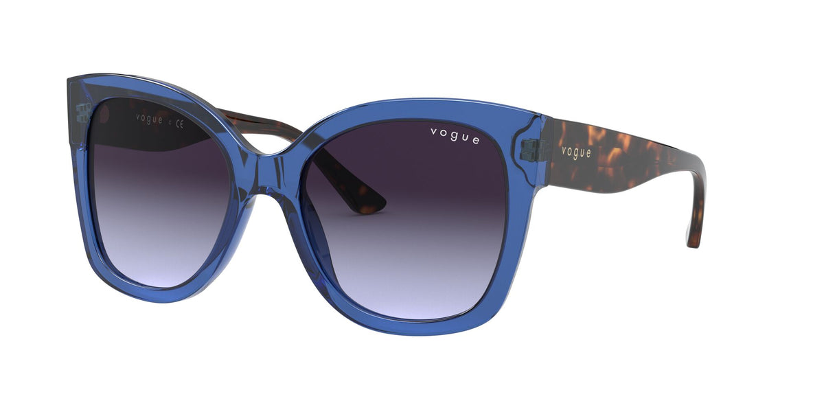 Vogue 0VO5338S 28304Q 54 Transparent Blue/ Violet Gradient Dark Grey 54 / Plastic / Plastic