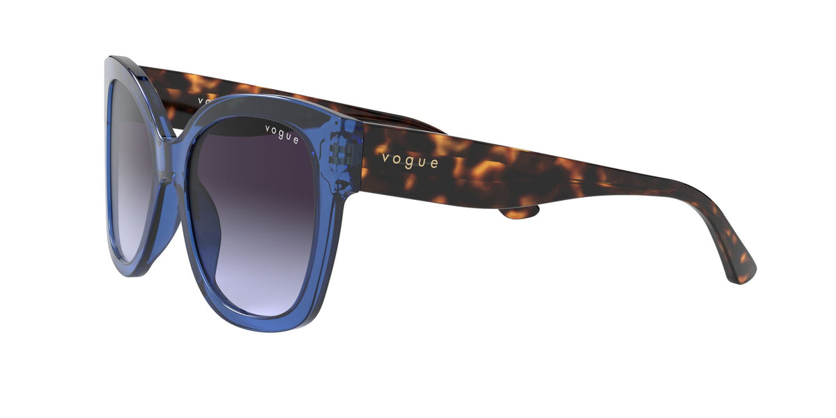 Vogue 0VO5338S 28304Q 54 Transparent Blue/ Violet Gradient Dark Grey 54 / Plastic / Plastic