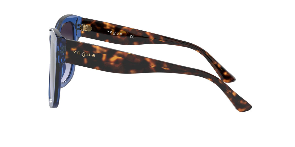 Vogue 0VO5338S 28304Q 54 Transparent Blue/ Violet Gradient Dark Grey 54 / Plastic / Plastic